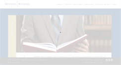 Desktop Screenshot of mitchellwilliamslaw.com